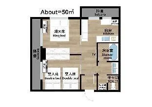 Ostay Vermillion Namba 大阪 4*,